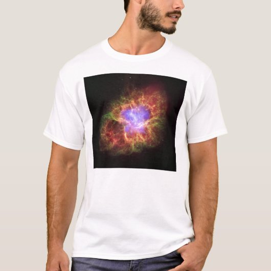 T-shirt NASA - Nébuleuse du crabe (Devant)