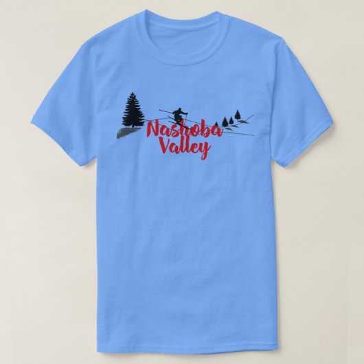 T-shirt Nashoba Valley Long Ski (Design devant)