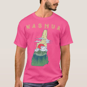 T-shirt Nashua New Hampshire Outdoor Randonnée State Pride