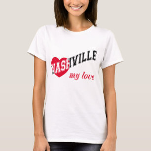 T-shirt Nashville mon amour