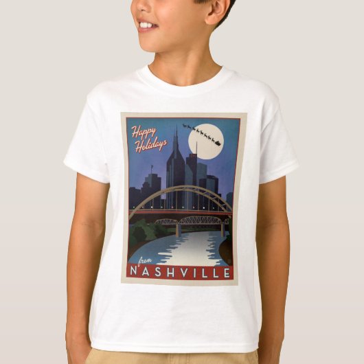 T-shirt Nashville Skyline (Devant)