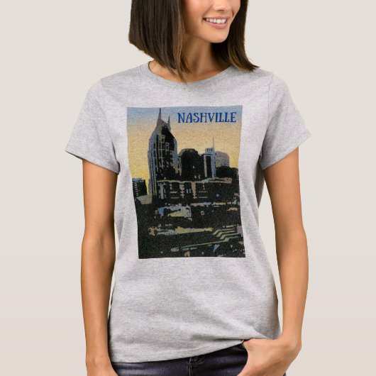 T-shirt Nashville Tennessee (Devant)