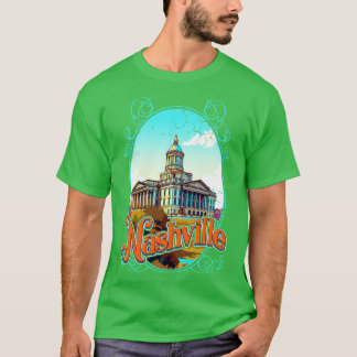 T-shirt Nashville Tennessee Vintage désistée