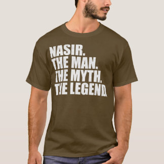 T-shirt NasirNasir Nom Nasir prénom Nasir