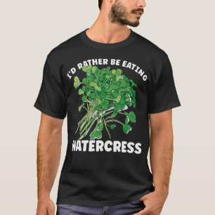 T-shirt Nasturtium Plutôt Manger Nourriture Végétarienne