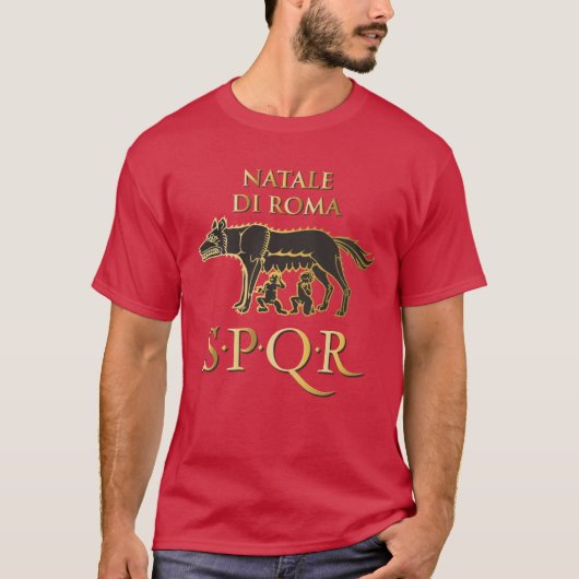 T-shirt Natale di Roma (Devant)