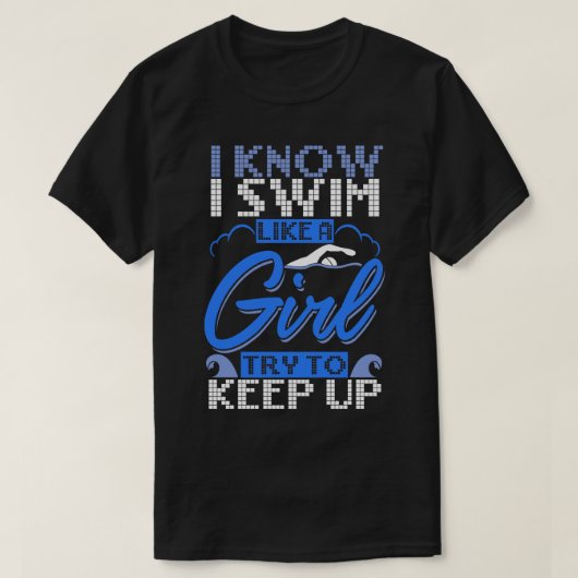 T-shirt Natation 4 (Design devant)