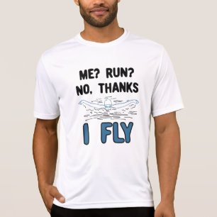 T-shirt Natation - Je vole