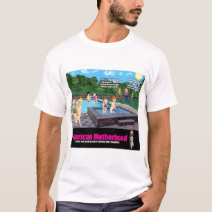 T-shirt Natation-Piscine-Censuré