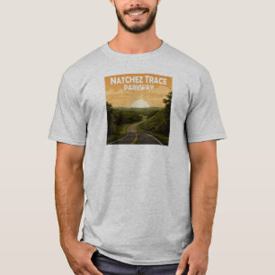T-shirt Natchez Trace Parkway Mississippi Paysage