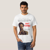 T-shirt NATE TURNER - Figures dans l'histoire américaine T (Devant entier)
