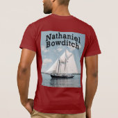 T-shirt Nathaniel Bowditch (Dos)