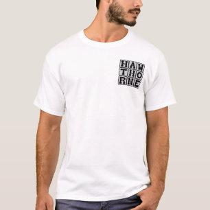 T-shirt Nathaniel Hawthorne, romancier américain