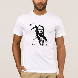 T-shirt Natif américain fou de cheval