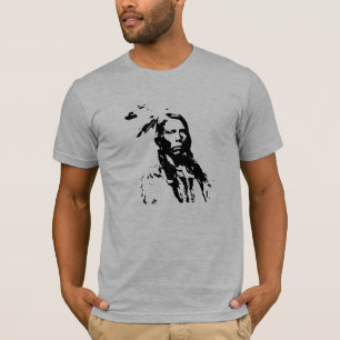 T-shirt Natif américain fou de cheval
