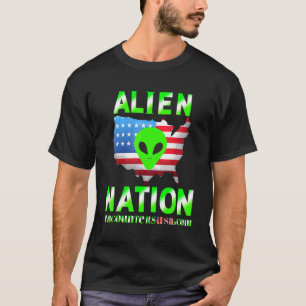 T-shirt Nation Alien Rencontre Usa