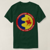 T-shirt Nation Comanche Seal Seal Lords Des Plaines (Design devant)