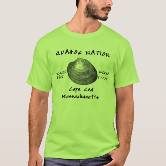 T-shirt Nation de clam (Devant)