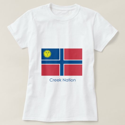 T-shirt Nation de crique (Design devant)