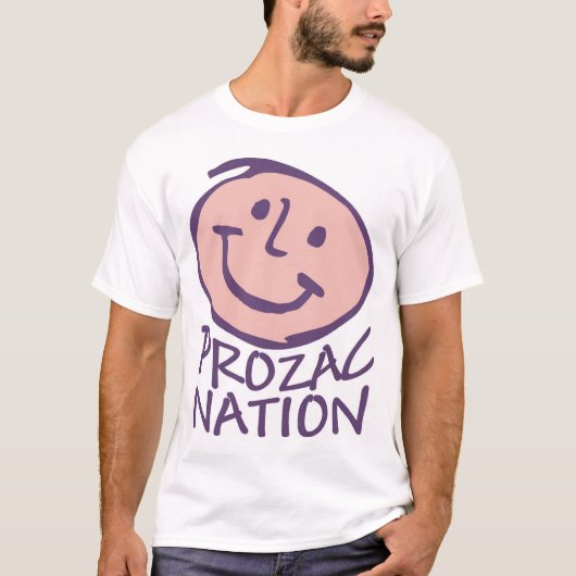 T-shirt Nation de Prozac (Devant)