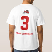 T-shirt nation de vapeur (Dos)