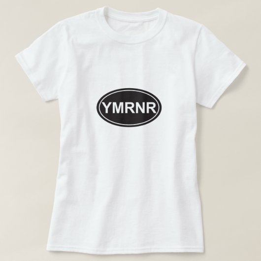 T-shirt Nation de Weimaraner : Style d'euro de YMRNR (Design devant)