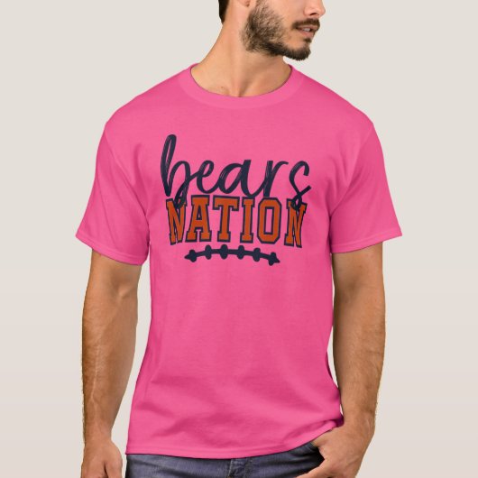 T-shirt Nation des ours 1 (Devant)
