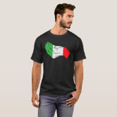 T-shirt Nation Main Italienne Amour Fier Respect Ventilate (Devant entier)