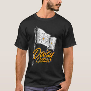 T-shirt Nation Marguerite Jardinier Botaniste Fleurs Jar
