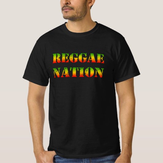 T-shirt Nation Reggae (Devant)