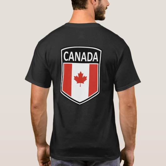 T-shirt National - Canada (Dos)