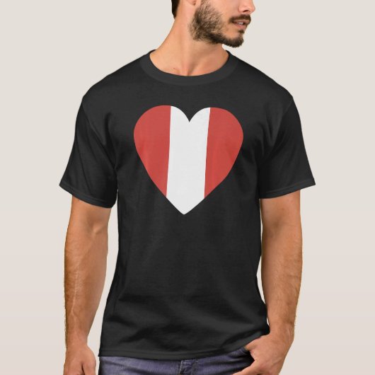 T-shirt National Flag of Peru souvenir  for men women  2 (Devant)