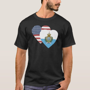 T-shirt National Flag of San Marino souvenir for men wome