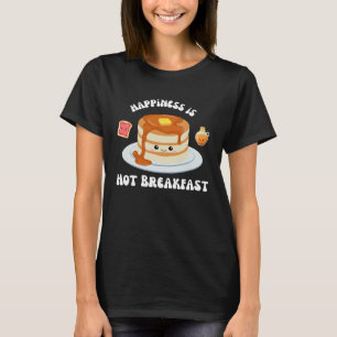 T-shirt National Hot Breakfast Mois Funny Foodie Pancakes
