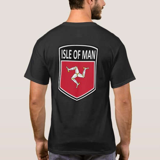 T-shirt National - Île de Man (Dos)