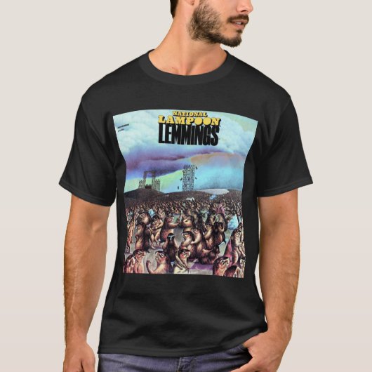T-shirt National Lampoon Lemmings Cover friend (Devant)