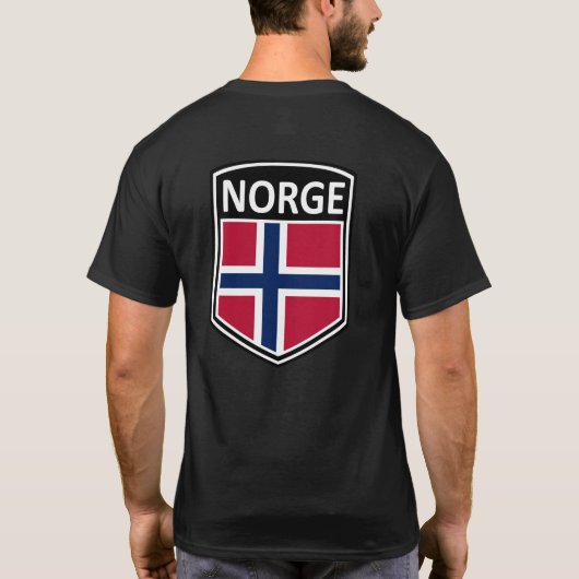 T-shirt National - Norge (Dos)