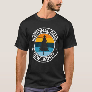 T-shirt National Park New Jersey NJ USA City Pride Retro S