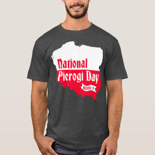 T-shirt National Pierogi Day Novelty Polonais Dumpling