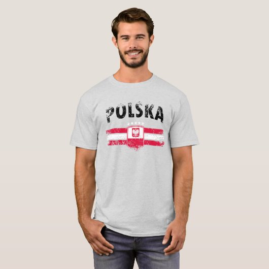 T-shirt National - Polska (Devant entier)