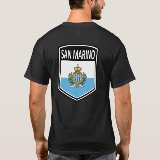 T-shirt National - Saint-Marin (Dos)