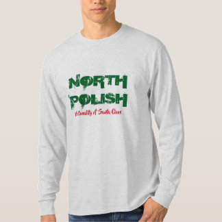 T-shirt nationalité de la pologne du nord, clause santa