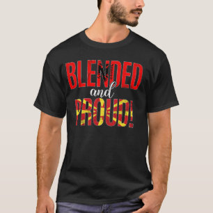 T-shirt Nationalité Fier Et Flime Moitié Albanaise Moitié