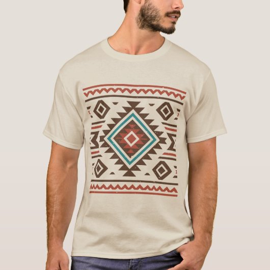 T-shirt Native American Art (Devant)