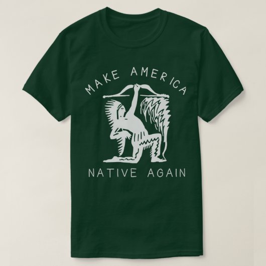 T-shirt Native American ArtTShirt 1 (Design devant)