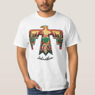 T-shirt Native American Desert Thunderbird Nom modifiable