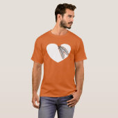 T-shirt Native American Heart Native American (Devant entier)
