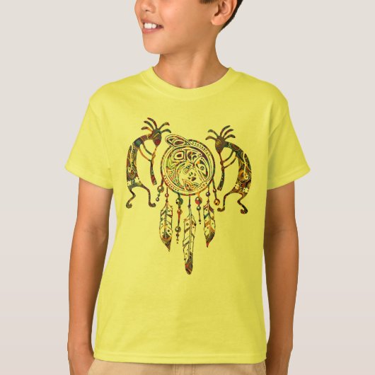 T-shirt Native American Kokopelli (Devant)