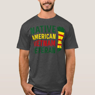 T-shirt Native American Vietnam Veteran