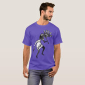 T-shirt Native Americans Culture - Dancing Kokopelli 1 (Devant entier)